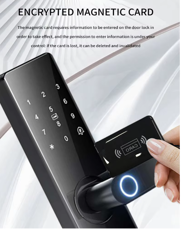WIFI SEMI AUTOMATIC SMART DOOR LOCK - S004 - Image 3